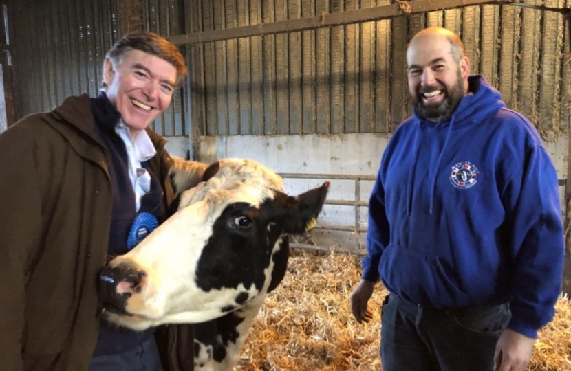 Philip at Dairy Farm