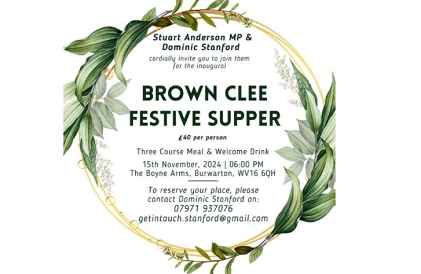 Brown Clee supper