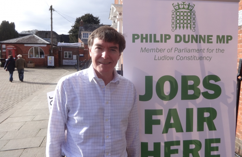 Philip Dunne jobs fair