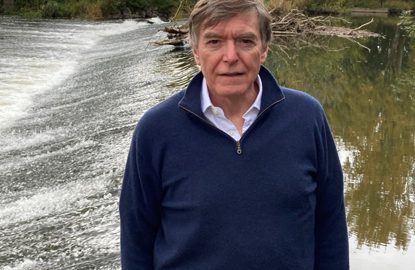 Philip at River Teme