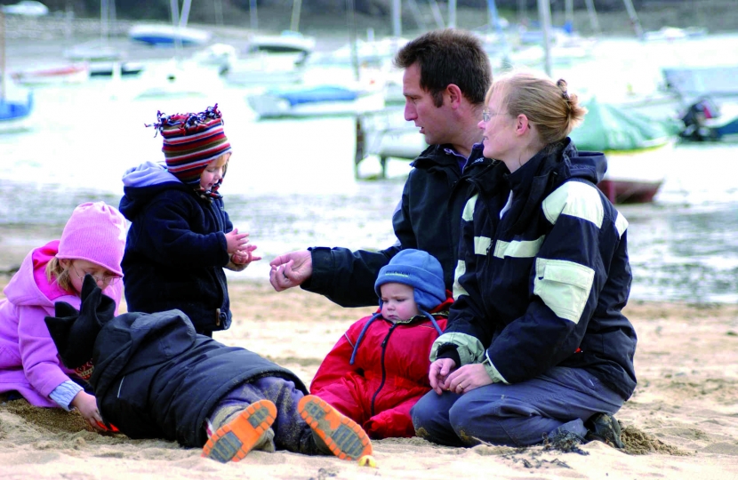 Conservatives helping young families with childcare