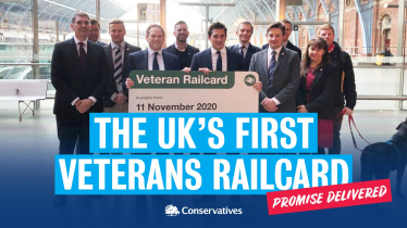 The UK's First Veterans Railcard